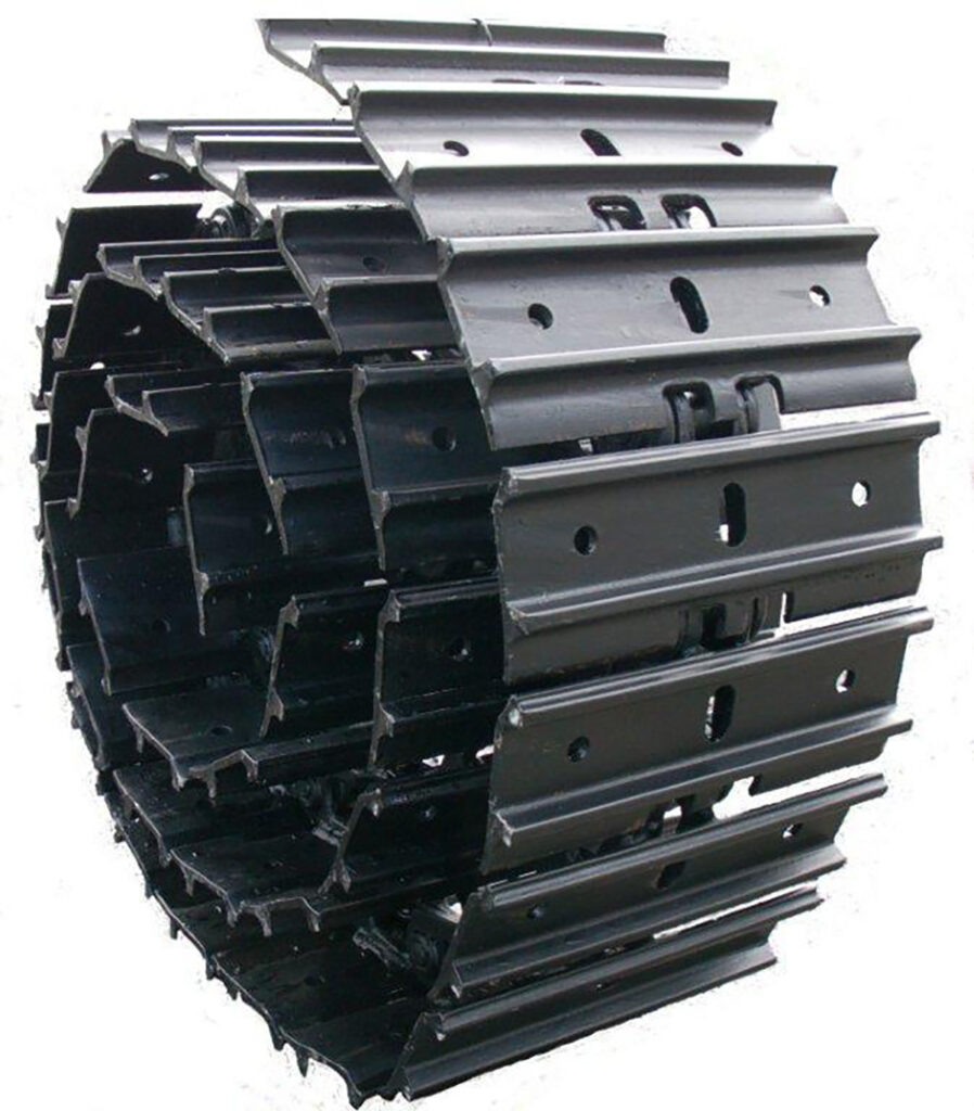 18" wide triple grouser steel tracks CAT 308E