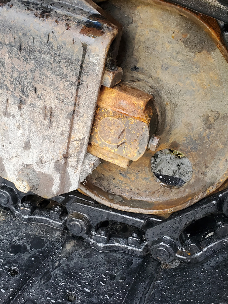 Steel Tracks Komatsu PC50UU - SteelTracks.com