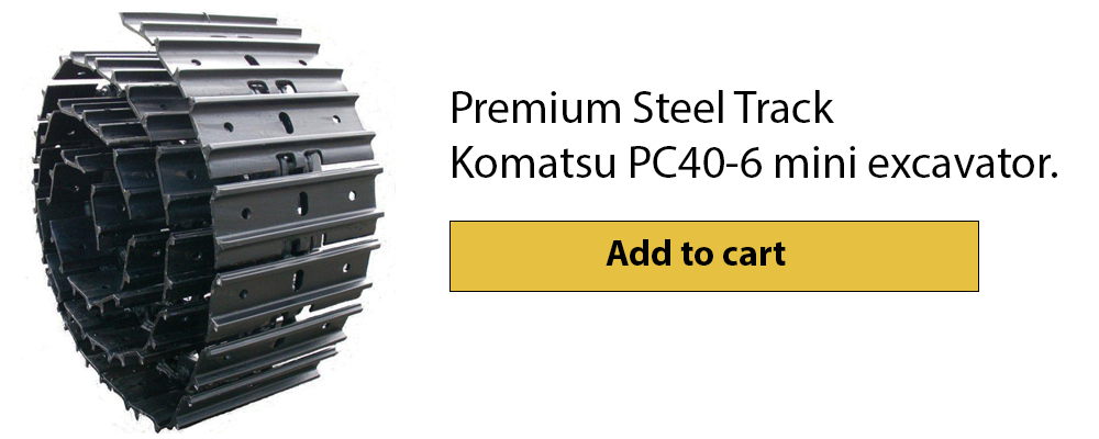 Komatsu PC138 USLC Steel Tracks SteelTracks.com Replacement Tracks & Undercarriage Parts for Heavy Equipment