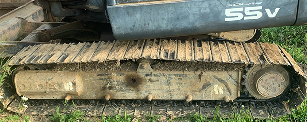Daewoo Solar 55V Steel Track Conversion